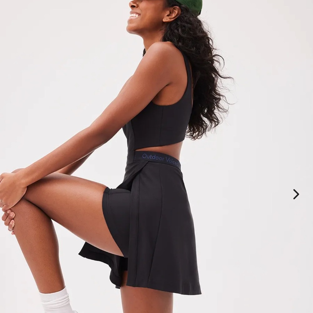 OV Court Dress - Black